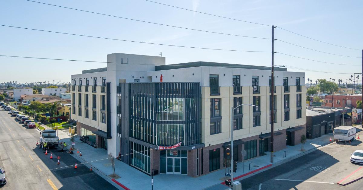 Rendering vs. Reality EAH Housing's Pointe on Vermont apartments